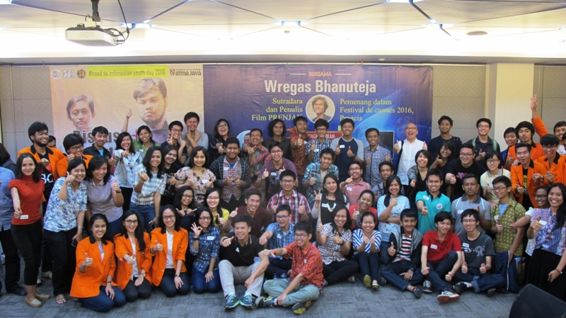 Para peserta Talkshow Social and Youth HIDUP/ Marchella A. Vieba