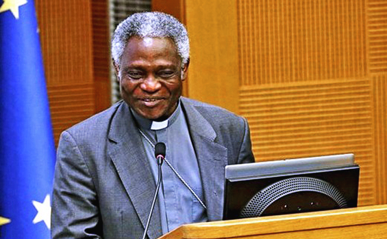 Kardinal Turkson menyampaikan pidatonya dalam Kongres Sosial Kristiani di Doorn, Belanda, Rabu, 31/8.[en.radiovaticana.va]