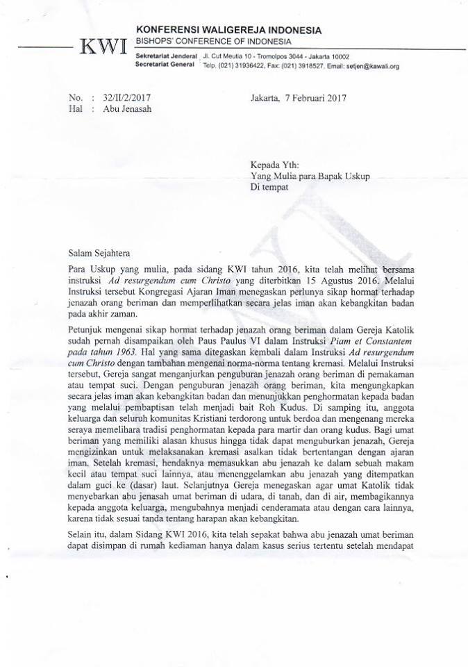 Penghormatan Abu Jenazah 1